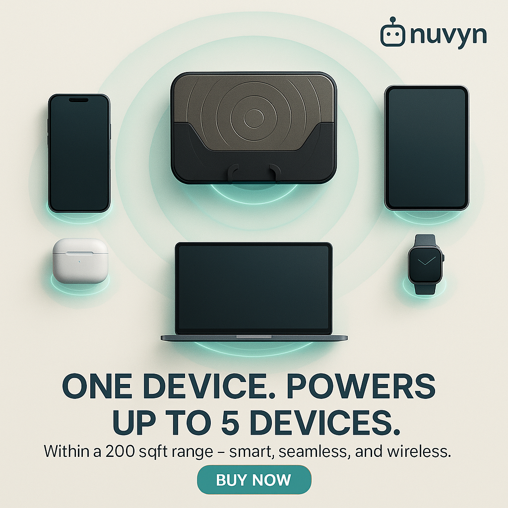 Nuvyn 50W Air Wireless Charger